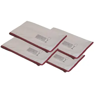 riedel the wine glass company Riedel Poliertücher 28,5 x 16,8 cm 4er Set
