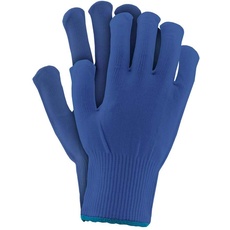 Reis Rpoly_N10 Schutzhandschuhe, Blau, 10 Größe, 12 Stück