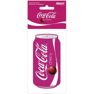 Airflair – Auto Lufterfrischer Coca Cola Cherry Dose – Autoduft für den Rückspiegel – Duftbaum bekämpft Gerüche im Innenraum & hinterlässt einen süßen Kirschcola-Duft bis zu 30 Tage