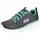 Damen Graceful Get Connected Sneakers, Charcoal Mesh / Green Trim, 42 EU