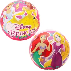 Toyland® 23 cm (9 Zoll) Prinzessinnen-Spielball – Aschenputtel, Ariel, Belle und Rapunzel – Spielzeug für drinnen und draußen