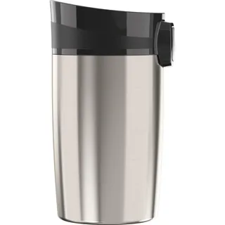 Sigg Miracle Brushed Thermobecher (0.27 L), schadstofffreier und isolierter Kaffeebecher, auslaufsicherer Coffee to go Becher aus Edelstahl, 1 Stück (1er Pack)