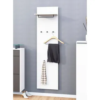 borchardt Möbel Garderobenpaneel Tom Weiß