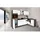 Winkelküche L-Form 280 x 172 cm Weiß