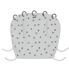 Dooky 126550_1 Universal Cover Origami swallow Grey, grau, 140 g