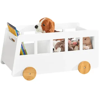 SoBuy Kinderregal Weiß , Holzwerkstoff , 68x33x43 cm , Babymöbel & Kindermöbel, Babyzimmer, Babyregale & Kinderregale