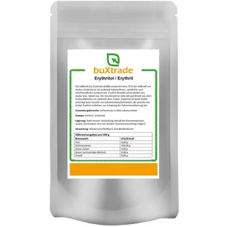 buXtrade Erythritol Erythrit Zuckerersatz Kalorienfrei Pulver 2,5 kg