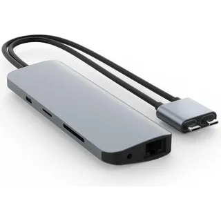 Hyper VIPER 10-in-2 USB-C Hub Grey