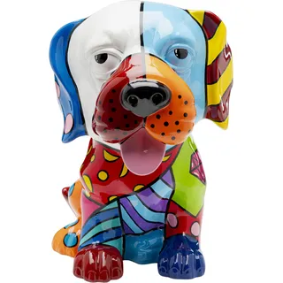 Kare Deko Figur Dog Patchwork, 35cm