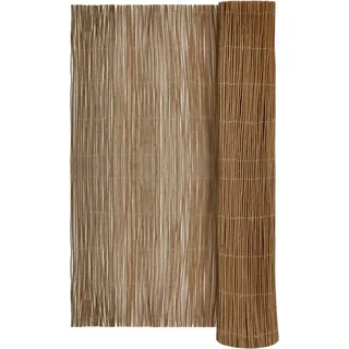vidaXL Weidenzaun 150 x 300 cm Weide Natur - Braun