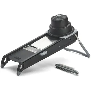 De Buyer Mandoline Swing Plus Scheiben/Julienne 3-tlg. Schwarz