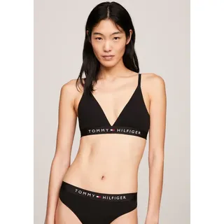 Tommy Hilfiger Original Unlined Triangle Bh Black S