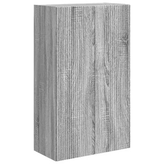vidaXL TV-Wandschrank 59,5 x 31 x 100 cm Sonoma-Grau Holzwerkstoff - Grau