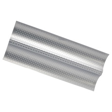 Bild Silver Top Baguetteform backblech für 2 Baguettes, Stahl, 2er – 38 x 17 cm