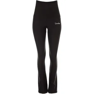 Winshape Functional Power Shape BCHWL102", Damen, Gr. XS, Normalgrößen, schwarz, 80% Polyester, 20% Elasthan, Hosen Leggings, Boot Cut