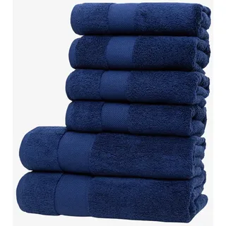Wolkenfeld Handtuchset 6-tlg. blau