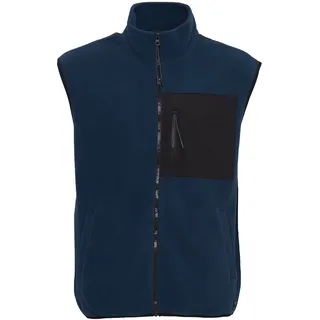 Blend Kurzweste »Kurzweste BHWaistcoat«, (1 tlg.), Ohne, blau