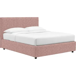 Dmor Einzelbett Racines Rosa, abziehbar mit Stauraum - Rosa