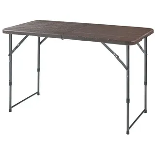 [en.casa] Adelfia Klapptisch 120 x 60 x 90 cm Braun