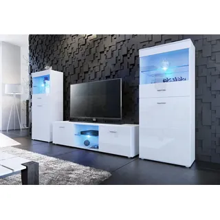 borchardt Möbel Wohnwand »Scala«, weiß