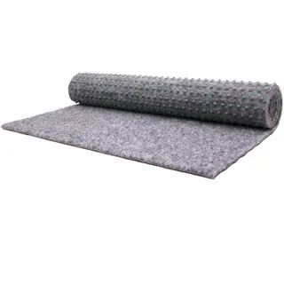 Rasenteppich , Grau , Textil , Uni , rechteckig , 133x2500 cm , Made in Eu , beliebig kürzbar, in verschiedenen Größen erhältlich, UV-beständig, pflegeleicht, strapazierfähig, leicht zusammenrollbar , Teppiche und Böden, Terrassenböden & Balkonböden, Kunstrasen