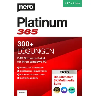 Nero Platinum 365 für Android & iOS & Windows