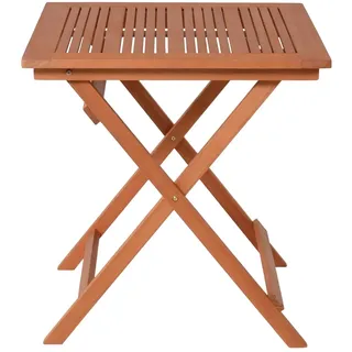 Garden Pleasure Klapptisch 70,5 x 70,5 x 74 cm Braun