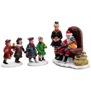 Lemax Visiting Santa Set of 3