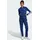 Essentials 3 Stripes Trainingsanzug - Dark Blue - S