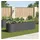 Garten-Hochbeet 320 x 80 x 81 cm Grau