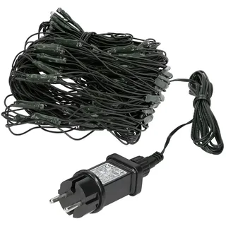 ECD Germany Lichtervorhang LED 3 m Grün