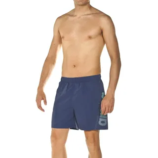 Arena Fundamentals Logo Badeshorts Herren für Pool und Meer, Schwimmshorts aus Weichem und Schnelltrocknendem Material, Badehose mit Netz-Innenslip