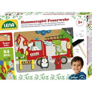 Lena Hammerspiel Feuerwehr bunt
