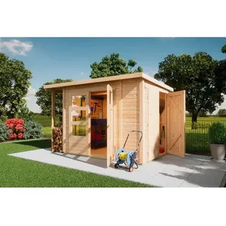 Karibu Multifunktionshaus 1 Pultdach 1,83 x 0,71 m Beige