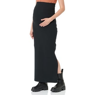 MAMALICIOUS Damen MLEMMA Tube Maxi Skirt A. E. NOOS Rock, Schwarz, M