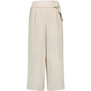 Culotte ZERO "Culotte mit weitem Bein", Damen, Gr. 38, EURO, weiß (french oak), Obermaterial: 100% Polyester PES., Hosen Culotte