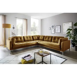 OTTO home Wohnlandschaft Cord 2-Sitzer Braun