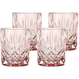 Nachtmann Whiskyglas »Whiskybecher Noblesse Fresh 295 ml 4er Set«, rosa