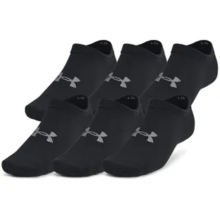 Under Armour Essential Füßlinge 6er Pack Schwarz 34-38