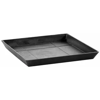 Ecopots Untersetzer Quadratisch 28 x 3 cm Grau