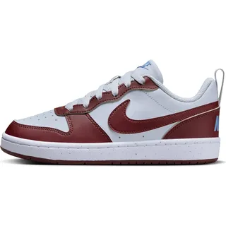 Court Borough Low Recraft Kids Pure Platinum / Dark Team Red / Blue Beyond 40