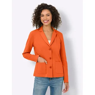 LINEA TESINI by heine Jerseyblazer "Jersey-Blazer", orange