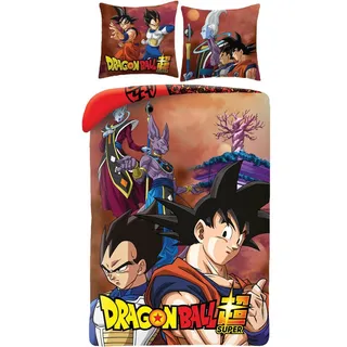 Halantex SP. z.o.o. Dragon Ball Anime Mehrfarbig 140 x 200 cm + 70 x 90 cm