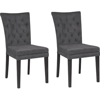 Colorado 2 St. Samtvelours anthrazit/buche