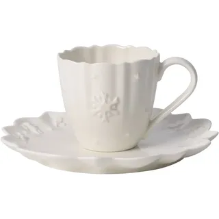 Villeroy & Boch Teetasse mit Untertasse 0,18 l Weiß 1 St.