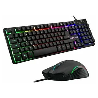 Tastatur und Maus Das G-Lab PACK-WL-PC-BK - Schwarz