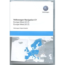Volkswagen 1T0051859AS Navigations-DVD-ROM Europa West V17, nur für RNS 510/810, nur für Geräteplattform CY