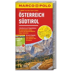 MARCO POLO Regionalkarte Österreich, Südtirol 1:200.000
