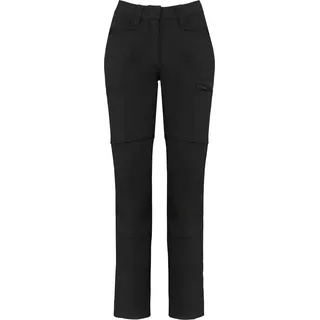 WK. Designed To Work Recycelte Damen-Stretchhose - Schwarz