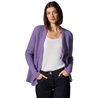 CECIL Damen B253892 Cosy Structure Cardigan, Gentle Lilac Melange, M EU